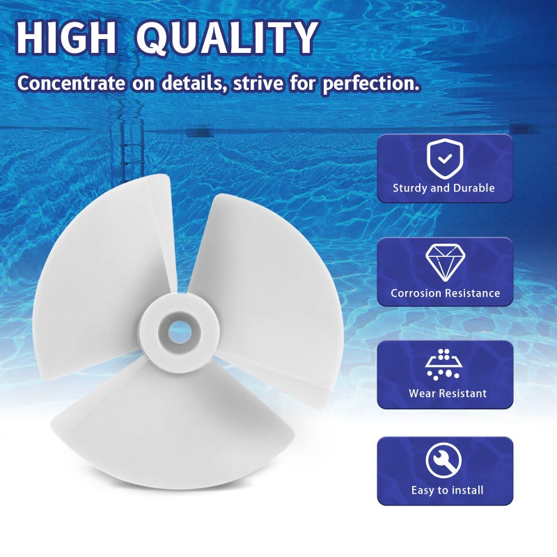 Alocs RCX11000 Impeller Replacement for Hayward TigerShark QC/Shark/SharkVac XL & TW Robotic Pool Cleaners - Image 2